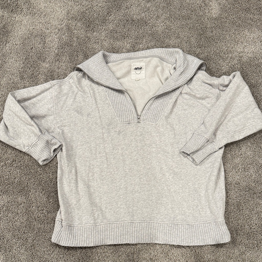 Aerie 1/4 Zip Sweatshirt